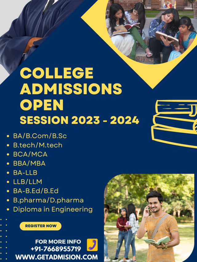 Admissions are Open for UG-PG Courses in Delhi NCR